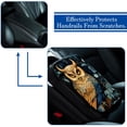 thumbnail image 5 of Owt Soft Furry Printed Car Armrest Cover 12.5x8.2 Inch - Comfortable Armrest Accessories Mat, 5 of 6