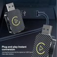 thumbnail image 4 of 2-i-1 Trådlös CarPlay-adapter Android Auto Trådlös Adapter Smart Mini Box USB-dongel Plug and Play WiFi Snabbanslutning, 4 of 5