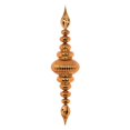thumbnail image 1 of Vickerman M183888 41 in. Copper Shiny Finial Ornament, 1 of 1