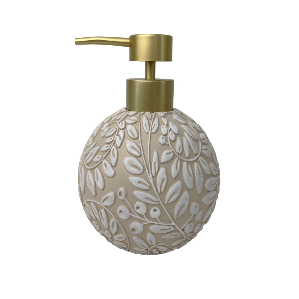 HOLIDAY TIME ORNAMENT RESIN LOTION DISPENSER