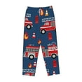 thumbnail image 4 of Haiem Fire Truck 1 Women's Pajama Pants Ultra Lightweight Pjs Bottoms Sleepwear Bottom Pants With Pocket Drawstring-XX-Large, 4 of 9