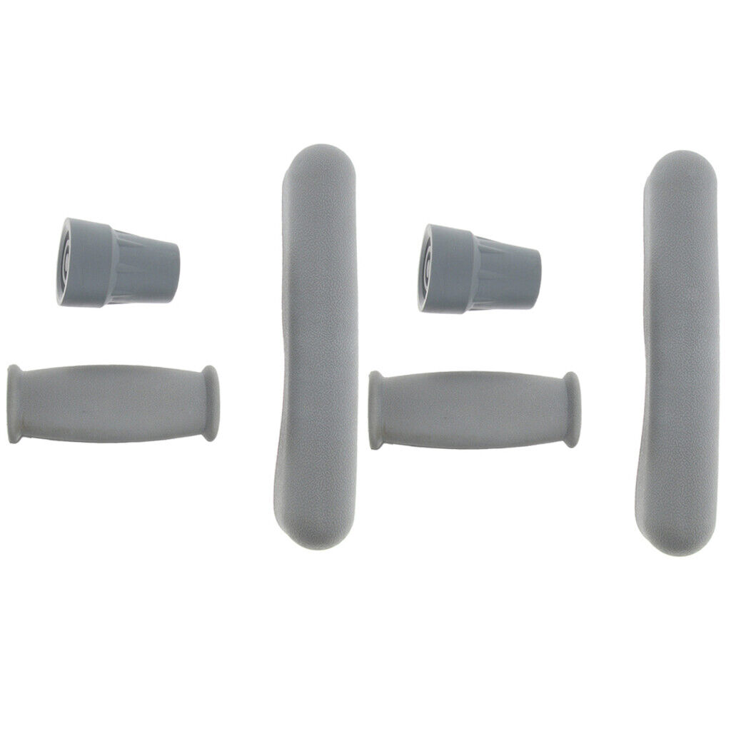 Crutch Accessories Rubber Crutches Kit Pads Pack Of 2 Sets