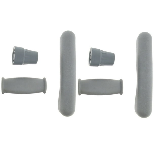 Crutch Accessories Rubber Crutches Kit Pads Pack Of 2 Sets
