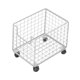 thumbnail image 2 of Cesta organizadora debajo del escritorio, carrito de almacenamiento utilitario, cajón único, decoración, archivador rodante con ruedas para bolso de Blanco, 2 of 8