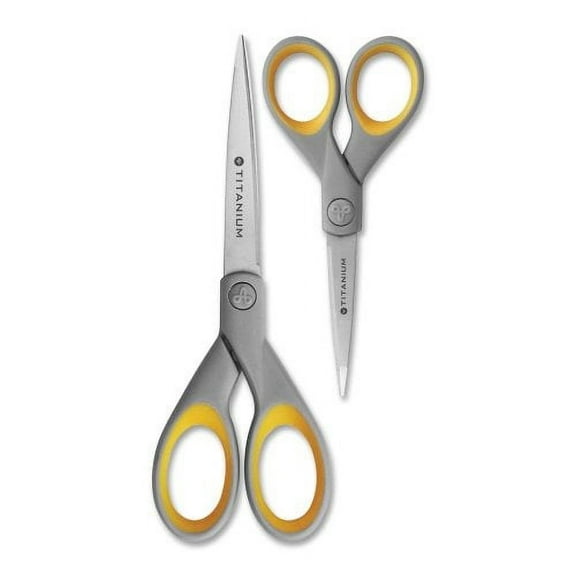 Westcott 5" and 7" Titanium Bonded Scissors Set, Pack of 2