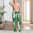 thumbnail image 2 of Lsque Happy saint Patricks day Print Men's Pajama Pants, Lounge Pant - Comfortable Home Wear,Elastic Waistband, Stylish Design-Large, 2 of 6