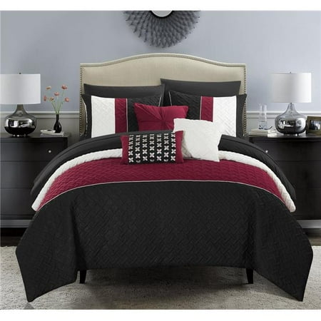 chic home bcs10001us twin size lior comforter set color