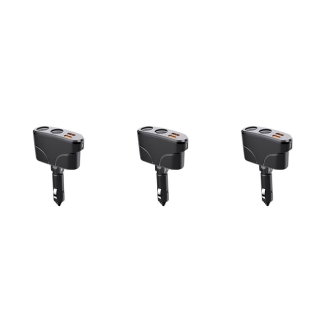Wweixi High Charging Speed With 30 USB Charging Ports - Car Charging Adapter Small 3Set