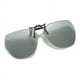 thumbnail image 1 of Gafas de sol polarizadas con Clip para hombre y mujer, lentes de sol abatibles hacia arriba, con borde de corte cuadrado, visión nocturna para conducir, gafas de pesca, 1 of 6