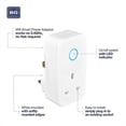 thumbnail image 4 of Adaptador de enchufe individual Smart Power de BG Electrical, 13 A, moldeado en blanco, 4 of 5