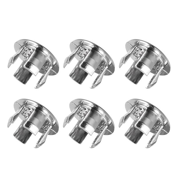 Bathroom Sink Overflow Cap Metal