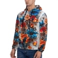 thumbnail image 3 of Xecao 3D Butterfly Pattern Men's Adult Pullover Hoodie,Hooded Sweatshirt-4X-Large, 3 of 7