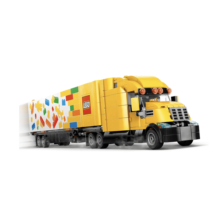 Lego City Delivery Truck 60440 Playset for Ages 8 Up Featuring a Truck with a Large Trailer Pallets of Playsets a Functioning Toy Forklift Truck