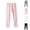 Style1-Pink girls pants, variant on Maqroz Girls Leggings Cotton Soft Bear Print Elastic Waist Stretchy Casual Winter Warm Trousers School Bottoms