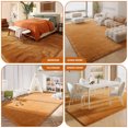 thumbnail image 5 of Pentantan Shag Area Rugs, 8ft x 10ft Soft Fluffy Indoor Carpet for Living Room Bedroom Decor, Light Brown, 5 of 7