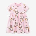 thumbnail image 5 of WOLLED Kids Baby Girls Crewneck Dresses Toddler Cute Cartoon Princess Dresse Summer Soft Sundress Dress for 2-8 Years, 5 of 9