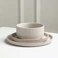 thumbnail image 5 of Stone Lain Haven 4-Piece Bowl Set Stoneware, Service for 4, Beige, 5 of 5