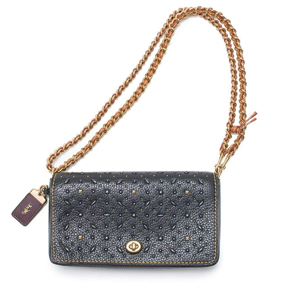 coach dinky 18 mini leather crossbody