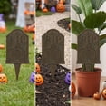 thumbnail image 4 of DefiDgd Halloween Theme Metal Yard Stake,Witch Hat Hollow-out Plug-in Iron Garden Stake for Halloween Garden Porch Patio Lawn Pathway Outdoor Courtyard Holiday Home Decoration(Q), 4 of 8