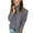 Gray, variant on HAiming Womens Sweaters Trendy Turtleneck Long Sleeve Pullover Knitted Shirts 2025 Plus Size Casual Comfy Jumper Tops