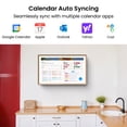 thumbnail image 6 of ApoloSign 15.6 inch Digital Calendar, Dual-Mode Smart Wall Calendar & Interactive Electronic Touchscreen Chore Chart & Meal Planner for Family Schedules, Sync Calendars, Wall Mount Included (Teak), 6 of 21
