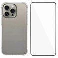 thumbnail image 1 of For iPhone 15 Pro Max TPU Case WANLONFENG WL3 Series 1.5mm Phone Cover (Big Lens Hole) with Tempered, 1 of 5