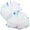 White, variant on WRISTBIQUE Sport Pompoms Cheerleader Pom Poms PE White Event Organizers Parties 2Pcs