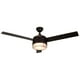 thumbnail image 1 of Ventilador de techo 52, 2 luces E27 40W, acabado chocolate, 3 aspas reversibles, 3 velocidades, 1 of 8