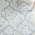 thumbnail image 6 of SAFAVIEH Metro Wayland Medallion Area Rug, Blue/Ivory, 6' x 6' Square, 6 of 8