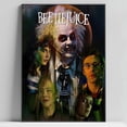 thumbnail image 4 of Póster de película clásica B-Beetlejuice, comedia de terror, película vintage de Tim Burton, marcos de fotos para pared, decoración de sala de estar, 4 of 5