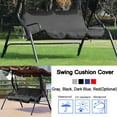 thumbnail image 3 of Outdoor Swing 3‑Seat Chair Waterproof Cushion Replacement for Patio Garden Yard, 3 of 7