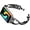 black, variant on Metal Band Compatible for Samsung Galaxy fit 3 Replacement Strap, Stainless Steel Dressy Watch Bands Bracelet Slim Strap Wristband for Galaxy fit 3 SM-R390 Smartwatch Accessories