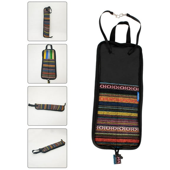 KAKOWELY Drumstick Bag 1Pack in Black for Water-resistant and Portable Storage