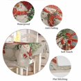 thumbnail image 6 of Grey Snowman Christmas Tablecloth Square Table Cloth 60x60 , Waterproof Tablecloth Outdoor Table Cloth, Farmhouse Tree Xmas Washable Table Cover for Kitchen Dining Party, 6 of 8