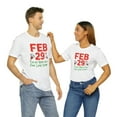 thumbnail image 5 of Feb 29 Leap Day, Bella & Canvas, Unisex Cotton Short Sleeve T-Shirt, S-3XL, 5 of 5