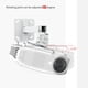 thumbnail image 4 of VANKYO Soporte de Techo Universal para Proyector, Altura Ajustable, Articulación Giratoria, Soporte para Proyectores de Montaje en Pared, Blanco, 4 of 7