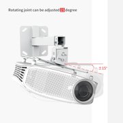 VANKYO Universal Projector Ceiling Mount, Adjustable Height, Rotating Joint, Wall Mount Projectors Bracket, White