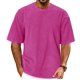 thumbnail image 1 of Remera ADOREJOY XL rosa claro oversize vintage holgada, 1 of 9