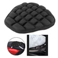 thumbnail image 4 of Cojín De Asiento 3D Para Motocicletas Y Bicicletas, Alivio De Presión Universal Para Cruiser, Color Negro Sunnimix Cubierta del asiento de la motocicleta, 4 of 8
