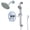 Polished Chrome, variant on Pioneer Faucets TD-4MT330-ADA-MB Motegi Shower Only Trim Package - Black