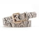 thumbnail image 1 of Women PU Leather Snake Print Waist Belt Ladies Dress Jeans with Buckle New, 1 of 2