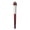 Red, variant on Pozyie BK BEAUTY 110 LARGE CONCEALER BRUSH – Dense Tapered Under-Eye Concealer Brush for Quick Blending, Full Coverage Finish, No Product Absorption