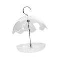 thumbnail image 3 of Comedero colgante para pájaros con cúpula transparente, protector , estación de alimentación para patio, exterior y balcón., 3 of 6