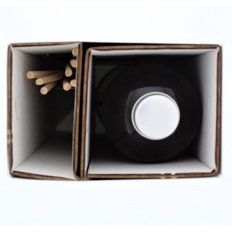 Barr-Co. Original Scent Reed Diffuser - Tranquil Milky Oat & Vetiver, 8 Fl Oz, Refillable, Hand-Poured