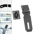 thumbnail image 3 of Heavy Duty Hasp Latch Corrosion Lock Shed Door Window, 3 of 8