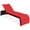 Red, variant on Biotree Outdoor Chaise Lounge Recliner with Adjustable Back and PE Rattan Cushioned Design for Poolside Patio and Garden Lounge Chairs for Outside, Red