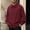 c01Red, variant on USNSM (M-5XL) Plus Size Men Solid Color Fashionable Casual Loose Buttoned Long Sleeve Turndown Collar Blouse Shirts Blue M