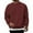 04Deep Red, variant on Dwelliawo Crewneck Sweatshirt Men Comfort Cotton Long Sleeve Sweatshirt Lightweight Fall Winter Pullovers Dark Green L