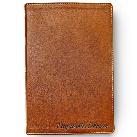 Custom NKJV Bible with Name Engraved, Custom Engraved New King James Version, Wide-Margin Holy Bible, Christian Gifts Religious Gifts