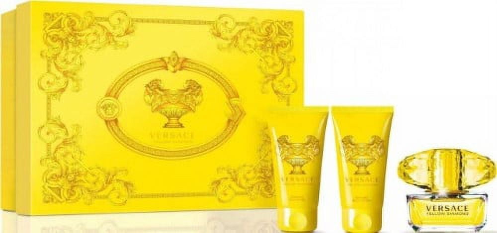 VERSACE YELLOW DIAMOND セット Versace Yellow Diamond 3-piece Gift Set - Walmart.com